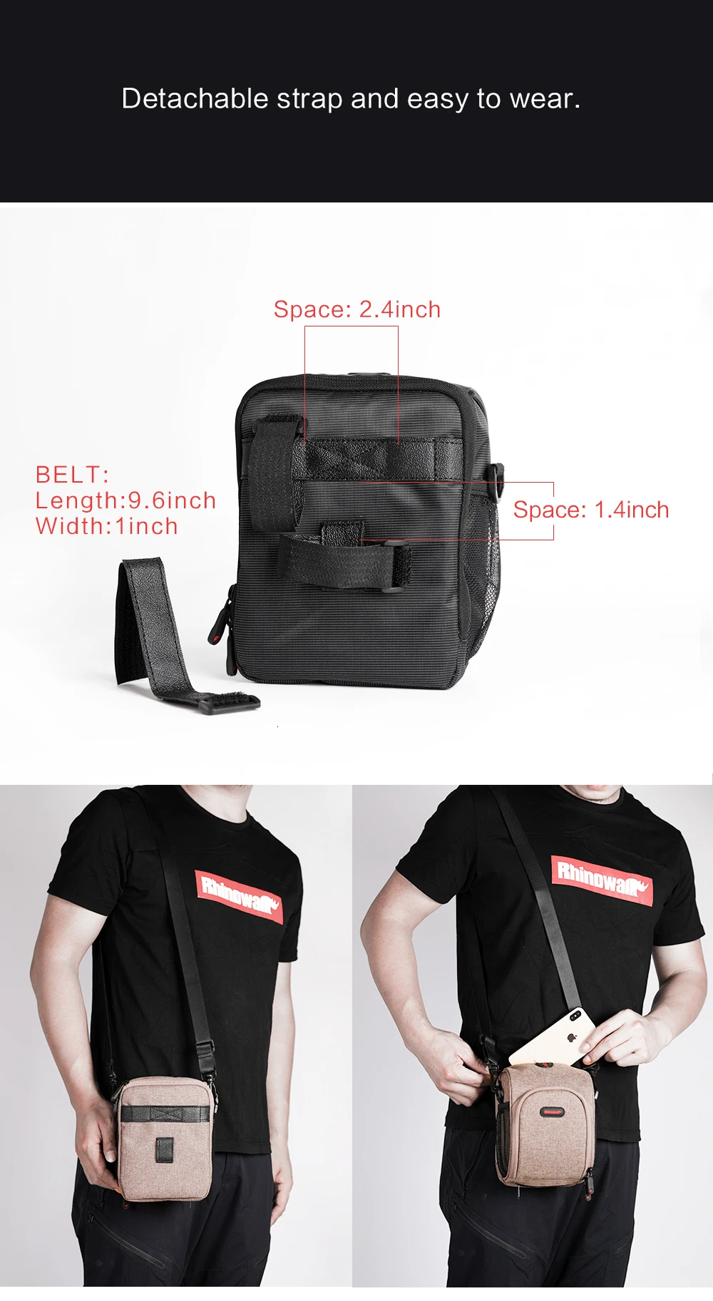 Rhinowalk 2019 Multi-Functional New BIke handlebar Bag (12)