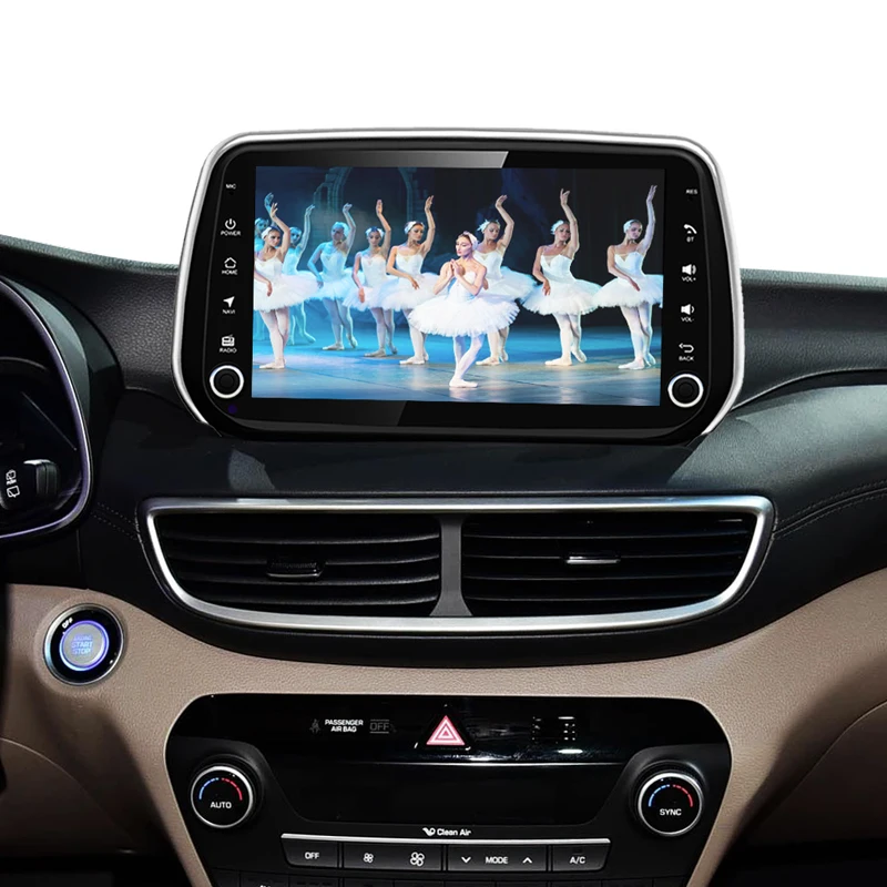 Dinpei " Автомобильный мультимедийный плеер для Hyundai New Tucson IX35 автомобильный Радио gps Навигация стерео Android 9,0 PX30 2G+ 16G