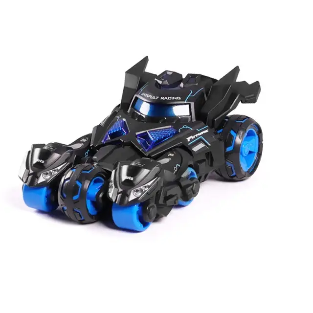Pull Back Car 1:32 Alloy Car Ejection Three-in-one Racing Light Music Stunt Motorcycle Light Gift Toys 2