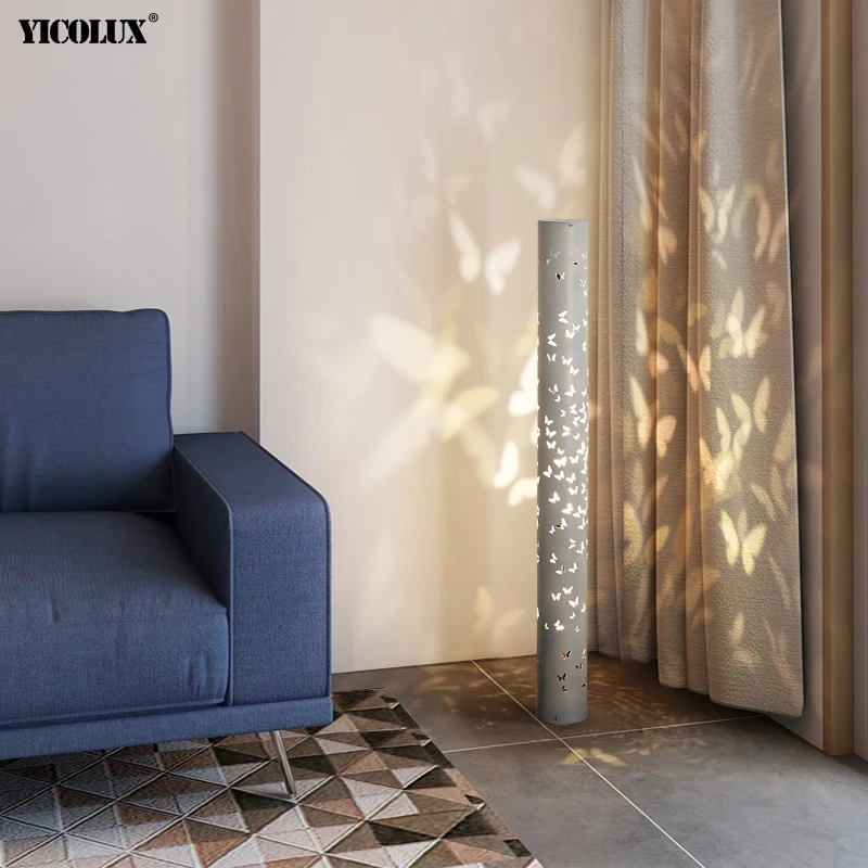 Lampada a stelo a LED di design, 30 W, dimmerabile, a spirale, con luce bianca calda, controllo touch, moderna architettura per interni, illuminazione decorativa per soggiorno, risparmio energetico