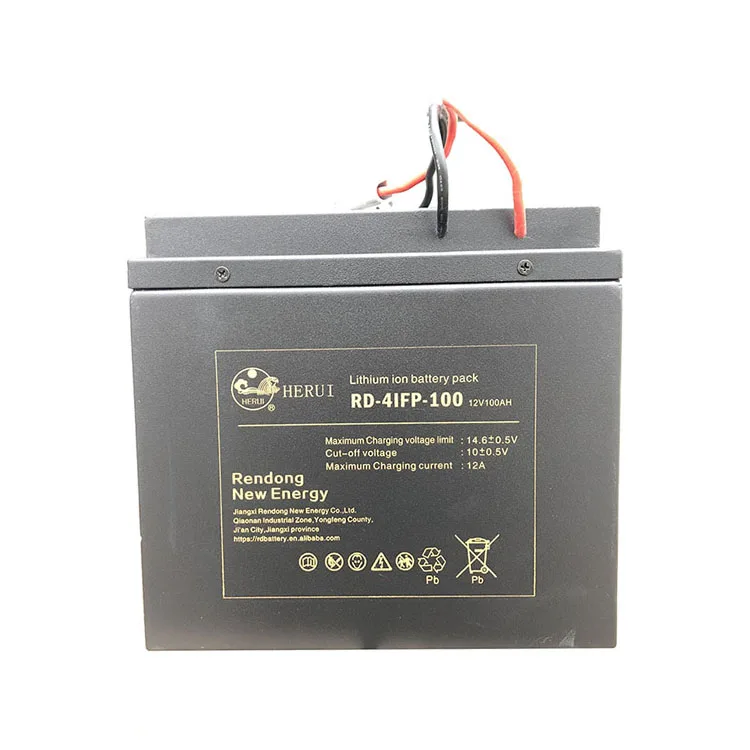 US $412.87 LiFePO4 Battery Pack 12V 100ah Rechargeable Lithium Ion Solar Batteries With BMS
