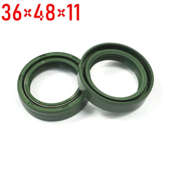 

36*48*11 Motorcycle Front Fork Damper Oil Seals for Kawasaki EL250 EX250 Ninja 250R EN450 454 LTD EN500 Vulcan 500 EX500 KZ750