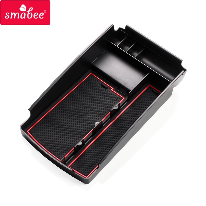 Smabee for VW Volkswagen CC Passat B6 B7 2006-2016 Central Storage Box Armrest Glove Holder Plate Car Organizer For Magotan B6