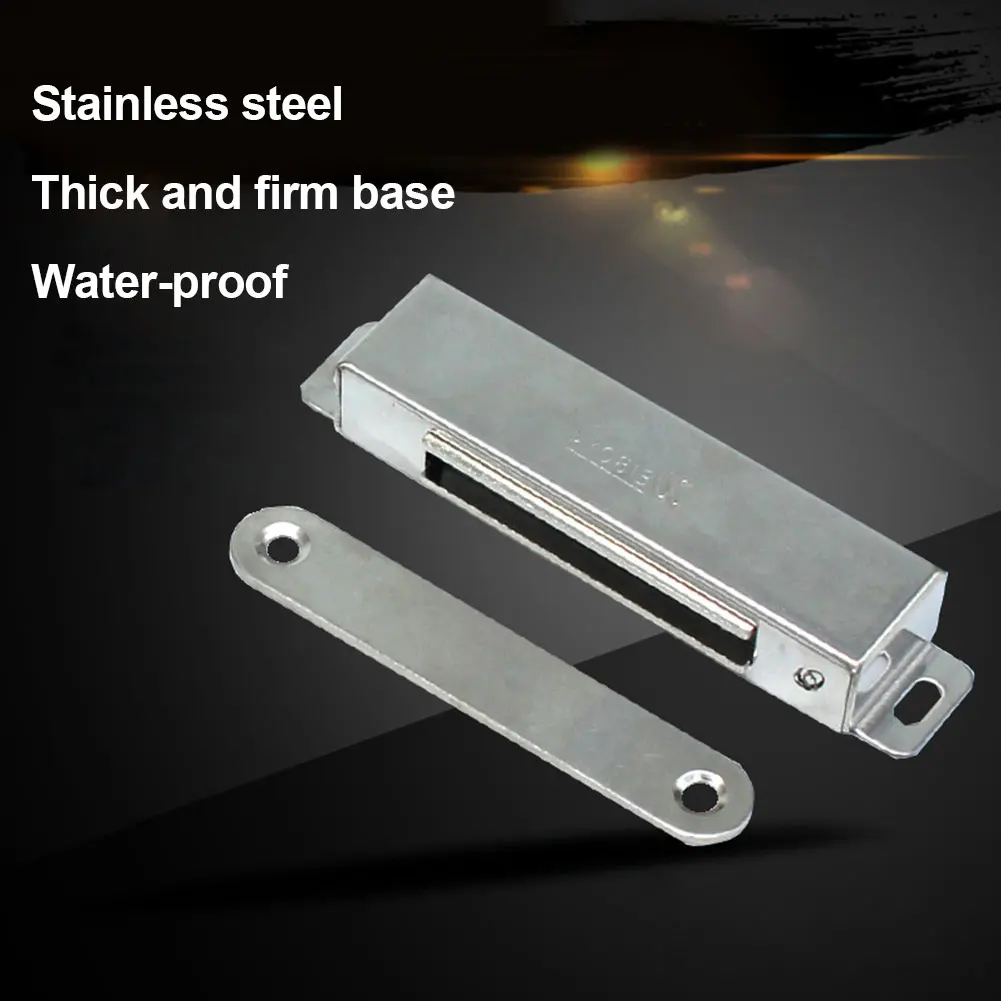 Kitchen Home Furniture Closet Wardrobe Magnetic Door Catch Stainless Steel Hardware 5kg Stopper Closer Cupboard Drawer Latch