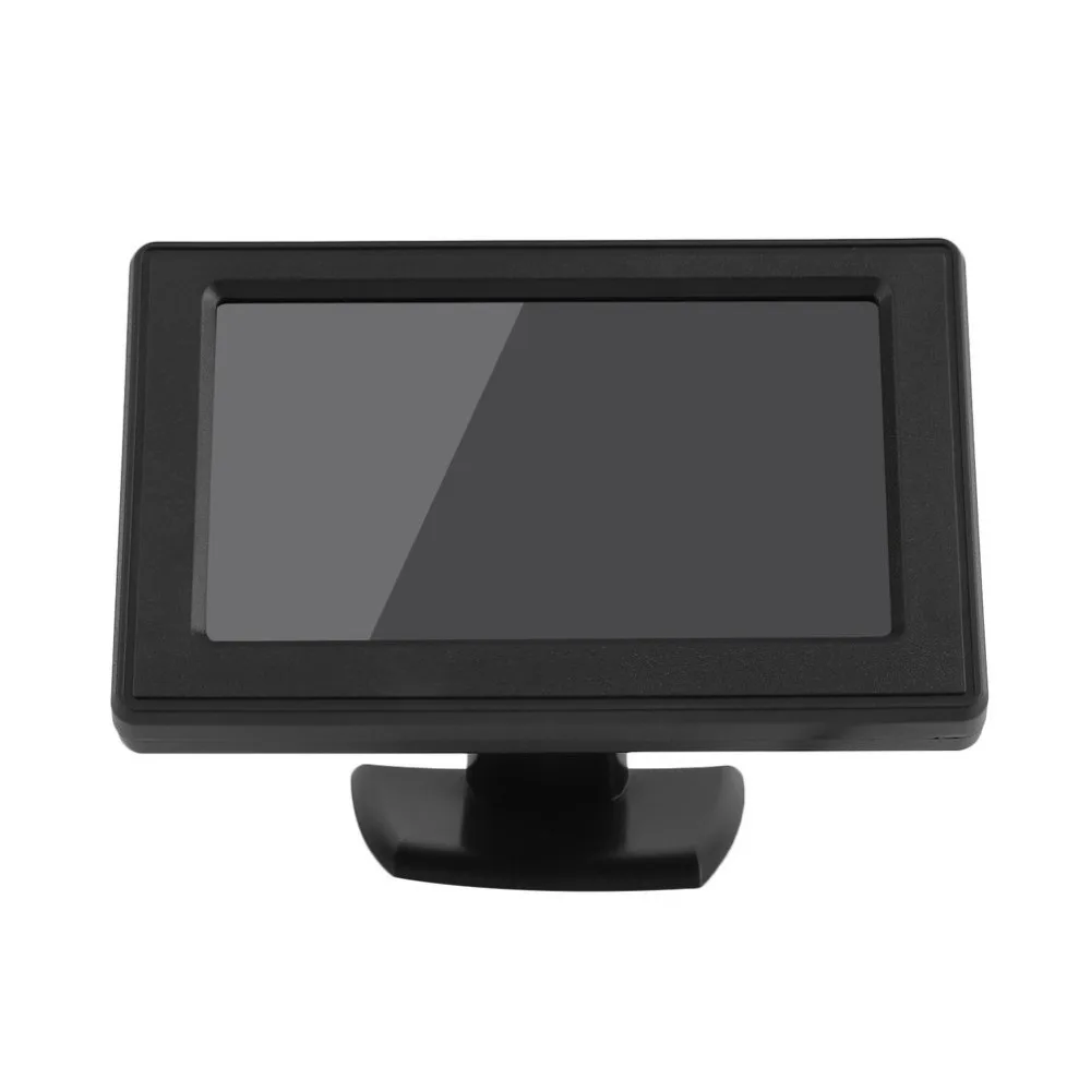 4,3 дюймов TFT lcd автомобильные мониторы заднего вида для DVD gps камера заднего вида аксессуары для вождения автомобиля классический стиль