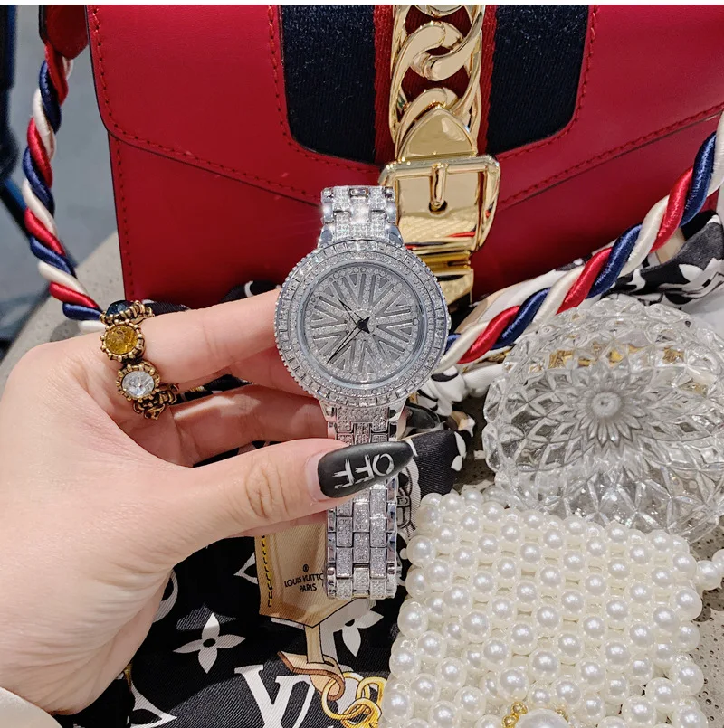 womens diamond louis vuitton watch