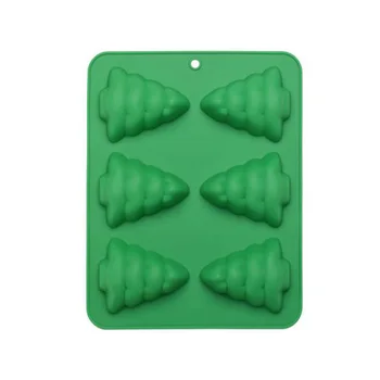 

DIY Cake Christmas Tree Moulds Santa Claus Gift Silicone Mold Chocolate