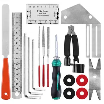 

Guitar Repair Tools 20PCs Guitar Tool with String Organizer Guitar Winder String