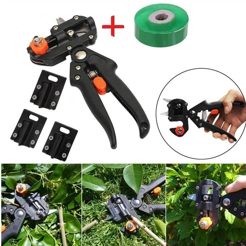 Grafting Pruner Garden Grafting Tool Professional Branch Cutter Secateur Pruning Plant Shears Boxes Fruit Tree Grafting Scissor shrub cutter Garden Tools