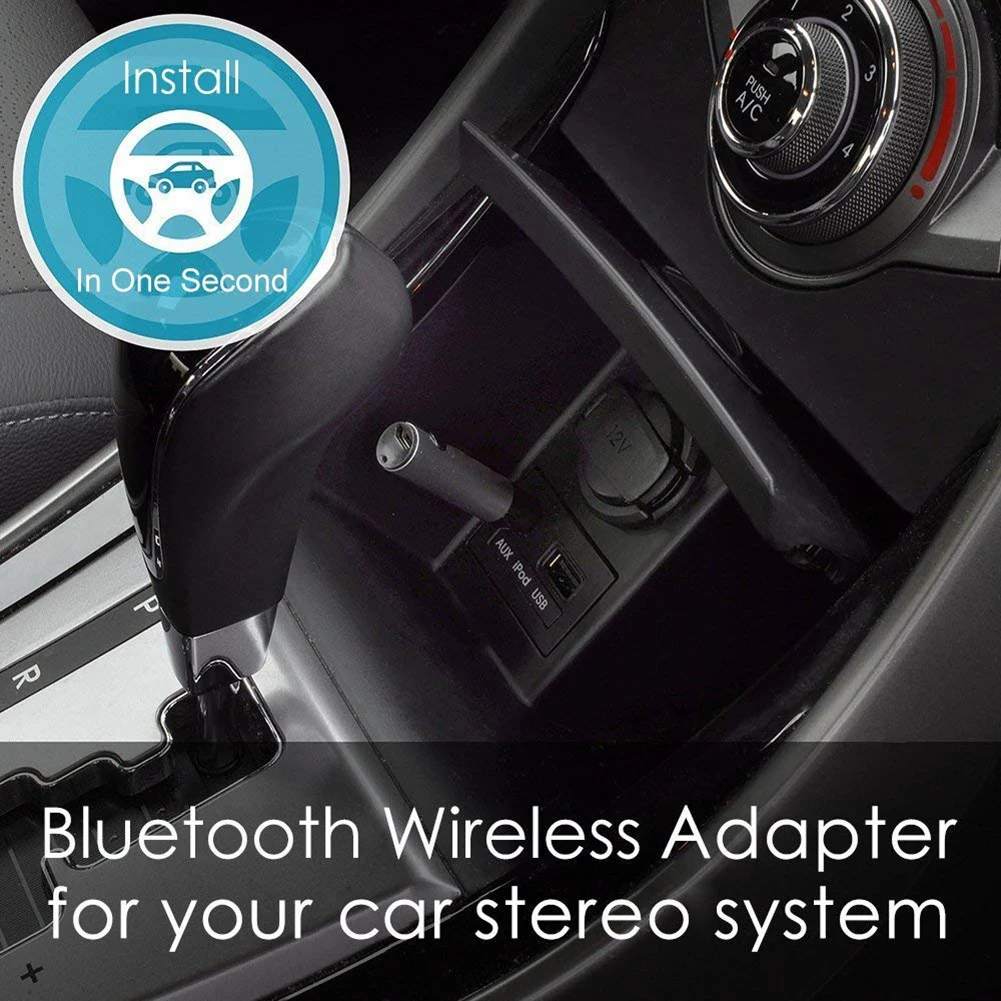 Автомобильный Стайлинг Мини Bluetooth приемник автомобильный комплект Беспроводной Громкая Связь Динамик адаптер для наушников вспомогательный приемник адаптер Hands-Free автомобильный комплект