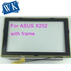 Для Asus Vivobook S200 S200E X202E Q200E Сенсорный экран планшета Стекло Сенсор Панель Замена Черный