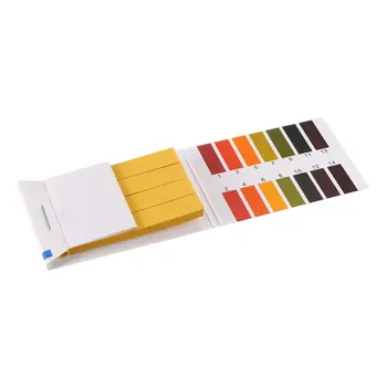 

uxcell PH Test Strips 1-14 Indicator Paper Lab Litmus Tester 80in1 Kit for Water Food Pool Aquarium Testing Alkaline Acid