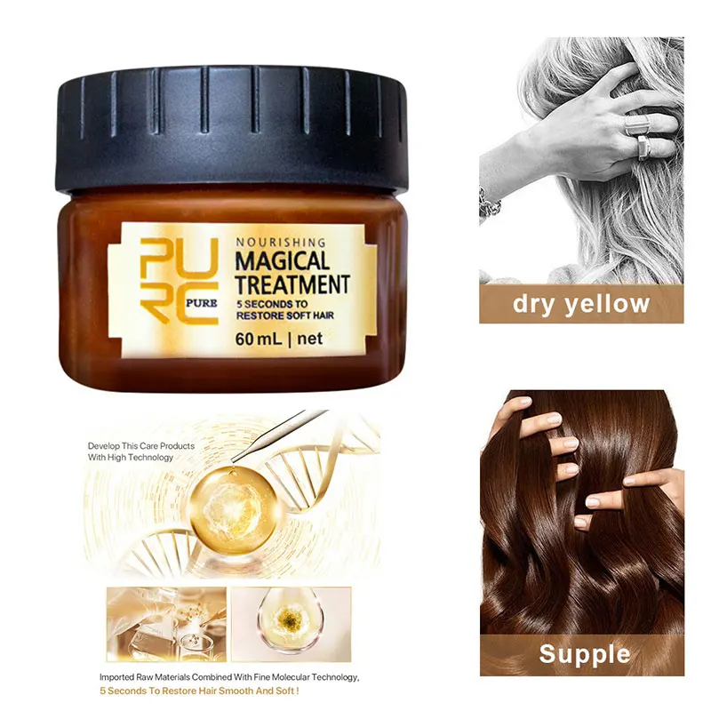 Purc Magical Keratin Hair Treatment Mask 5 Seconds Repairs Damage Hair Root  Hair Tonic Keratin Hair & Scalp Treatment - Hair & Scalp Treatments -  AliExpress