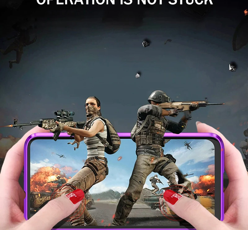 Двухстороннее закаленное стекло для Xiaomi Redmi Note 7 Note7Pro магнитное поглощение 360 чехлы для телефонов металлическая откидная задняя крышка Note7 Pro