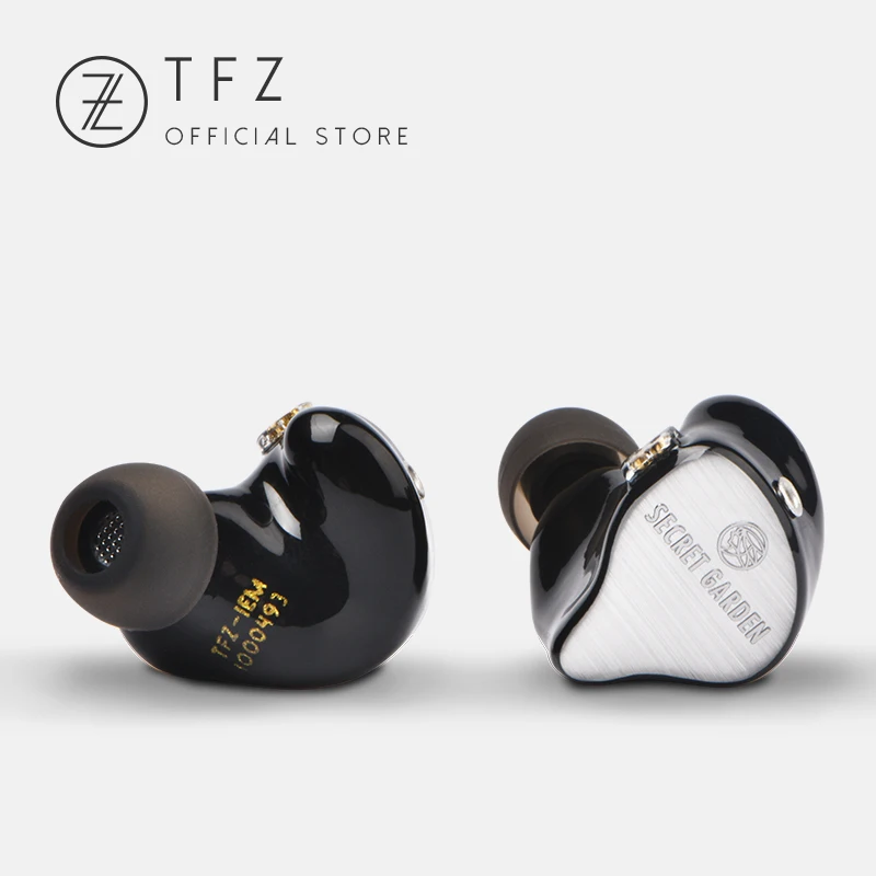 TFZ HIFI наушники с шейным ободом, TFZ наушники-вкладыши с тяжелым басом качественные музыкальные наушники - Цвет: 002BLACK
