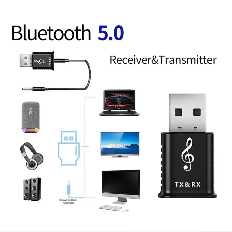 MSD168 Bluetooth 5,0 USB приемник передатчик беспроводной аудио адаптер ключ для гарнитуры/динамика/приемника CD плеер/компьютеры
