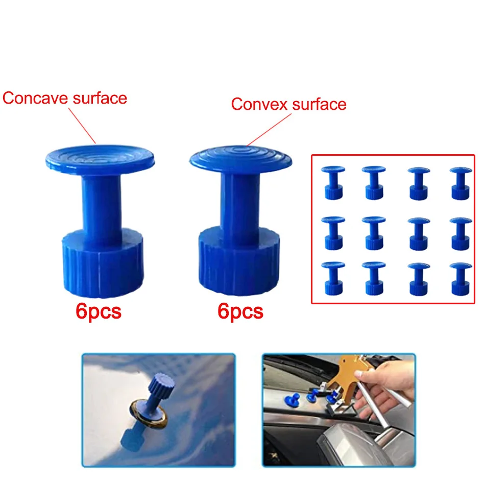 Glue Tabs For Dent Removal Hail 12pcs