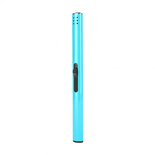Light Blue Металлический фонарь, зажигалка для барбекю, газовая плита на угле, Бутан, фонарь, soplete cocina, газовая зажигалка, кухонный воспламенитель, пистолет, зажигалка - Цвет: Light Blue
