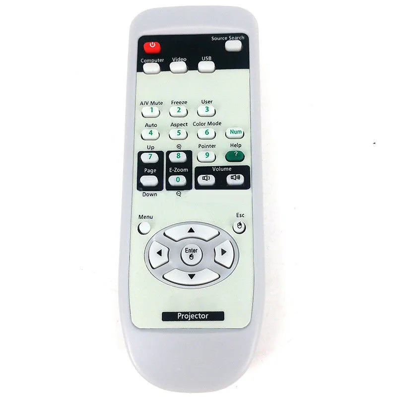 Пульт дистанционного управления Управление для Epson EMP-765 EMP-822 EMP-1710 EMP-1713 EMP-1715 проектор-Ная новинка и высокое качество