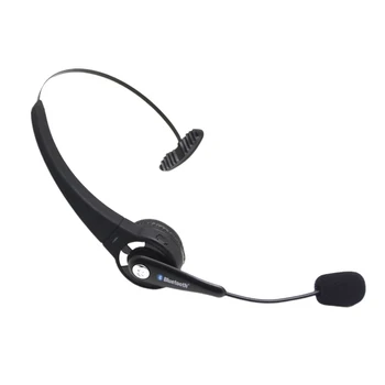 

Rechargeable Bluetooth Headset PC Handsfree Smart Phones Travel Tablet Home With Microphone Audio Stereo Noise Canceling Running