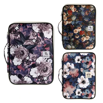 

Multi-Function A4 File Bag Waterproof Travel Office Zipper Storage Bag Suitable for Notebook, Pen, File Storage