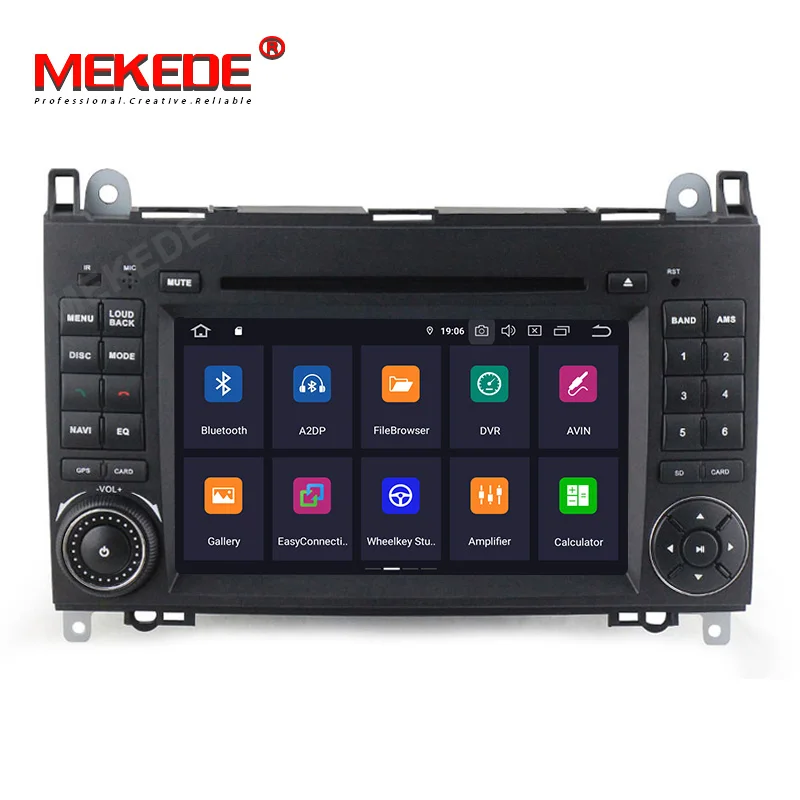 Best PX5 4GB+64GB Android 9.0 Car multimedia player for Mercedes Benz B200 A B Class W169 W245 Viano Vito Sprint W906 with DSP IPS 1