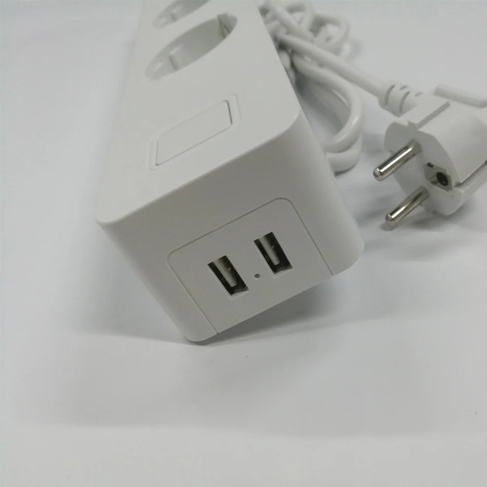3 выхода 2 usb порта ЕС/Великобритания/США умная wifi удлинитель питания розетка