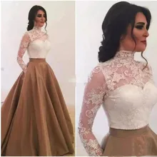 

Long Sleeves Mother Of The Bride Dresses Lace Applique Custom Made Strapless Women's Formal robe de soirée de mariage