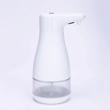 280 мл Автоматический Дозатор пены для мыла, умный сенсорный насос, аксессуары для ванной комнаты, ручной дезинфицирующий шампунь, бутылка для жидкости для кухонного инструмента