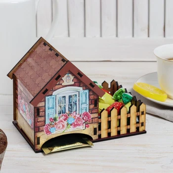 

Tea house "House", 10.5x12 cm 4686493