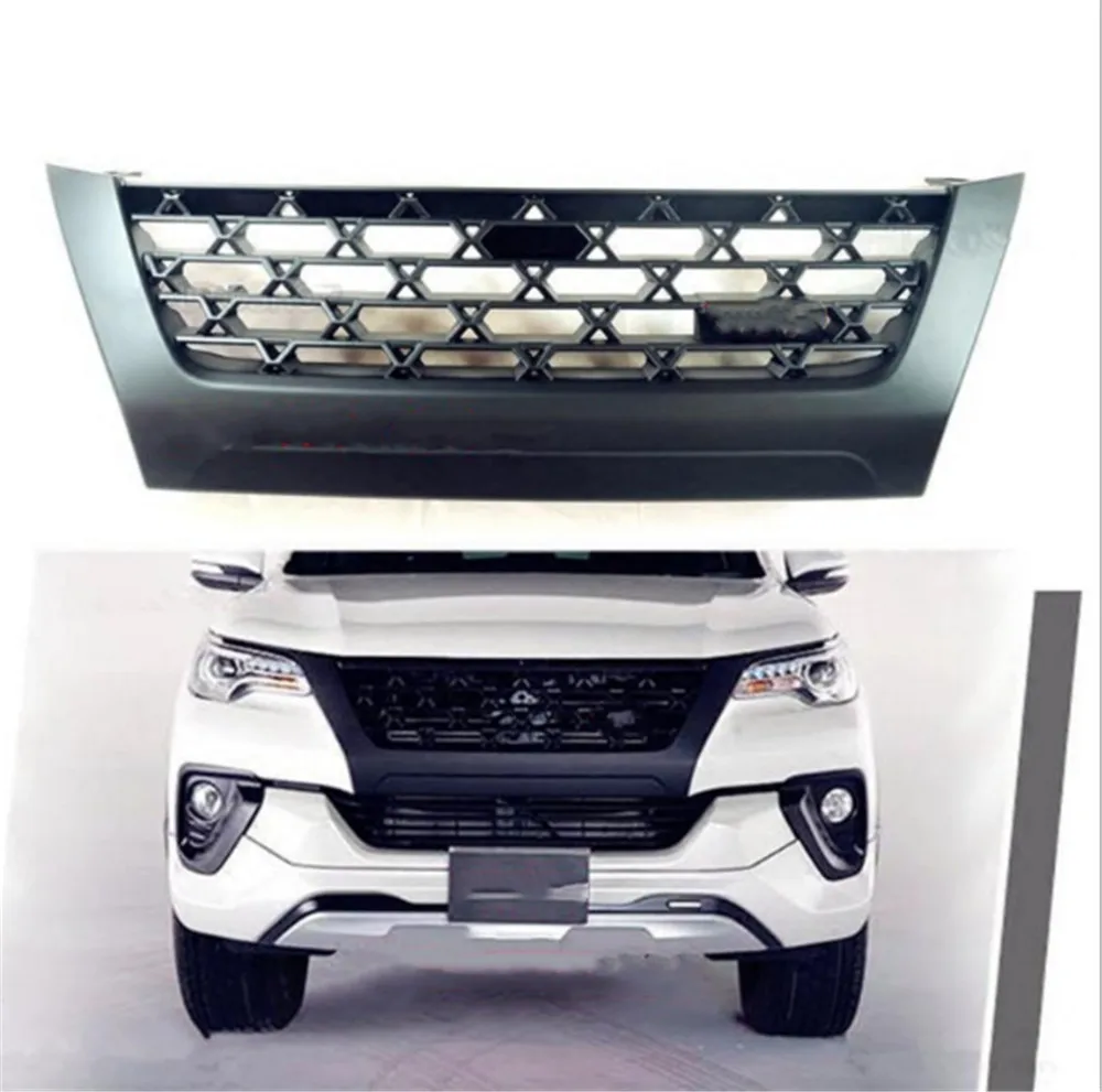 Fit New Toyota Fortuner SW4 SUV 15-18 Matte Black Front Grille Grill TRD Stlye | Автомобили и мотоциклы