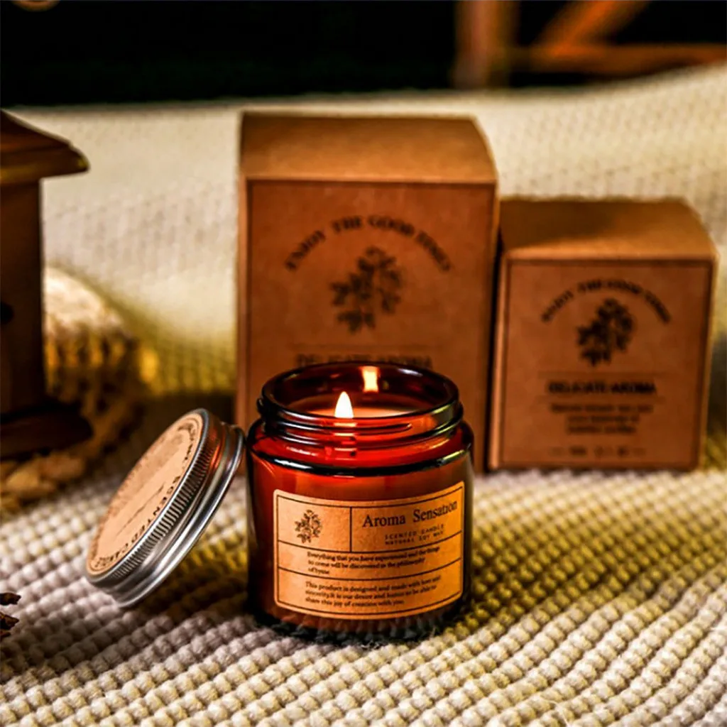 Ароматические свечи подарочный набор натуральная соевая ароматерапия воском