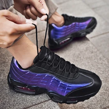 

Tenis Masculino Adult 2020 Men Casual Shoes Vulcanized Shoes Air Cushion Fashion Sneakers Male Breathable Walking Platform Shoes