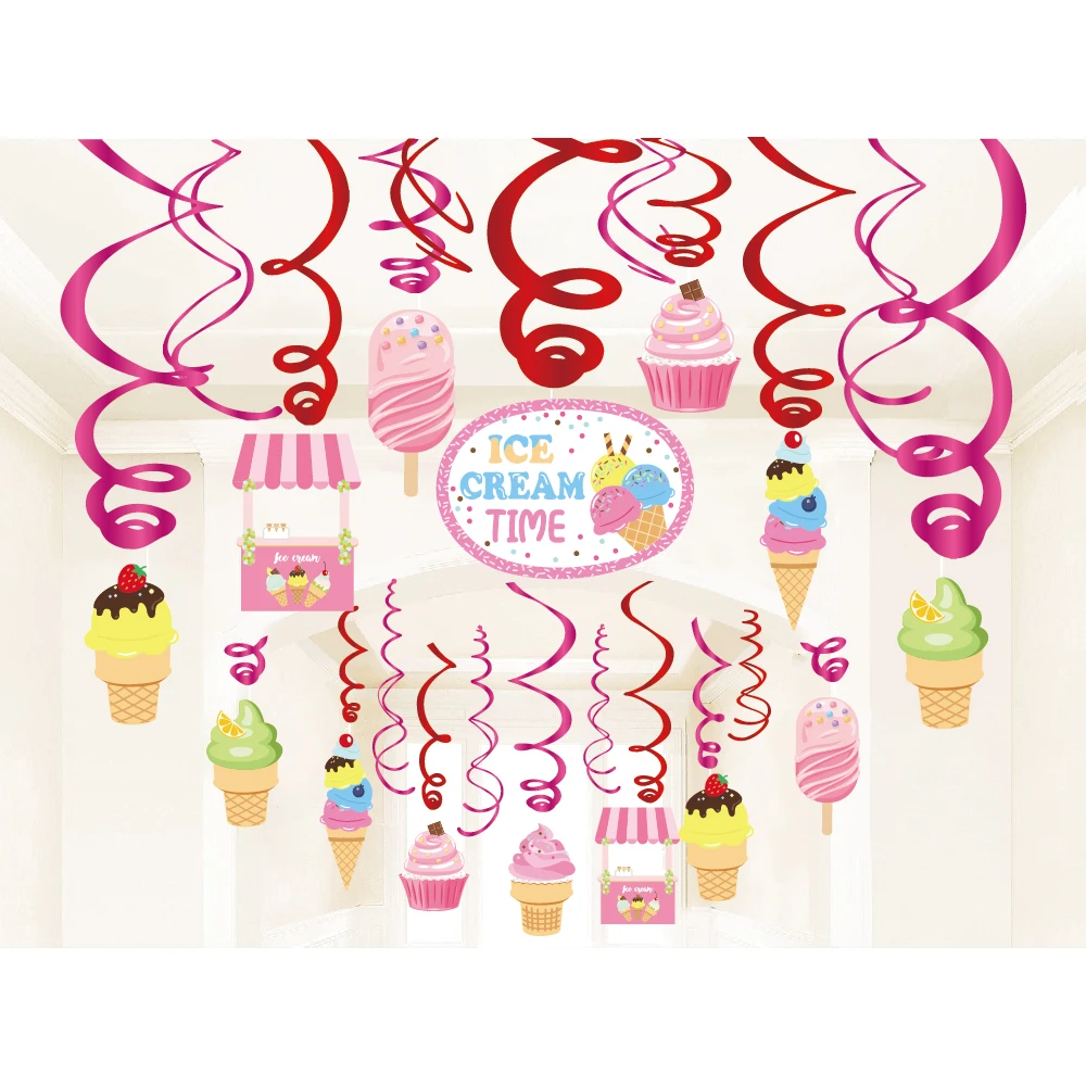 30 шт. подвеска для мороженого из ПВХ|Украшения своими руками вечеринки| |