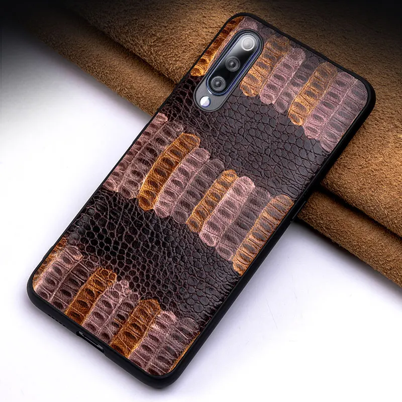 Phone Case For Xiaomi Redmi Note 5 6 6a 7 7a 8 Pro Case For Mi 8 9 se 9T A1 A2 A3 lite Y3 Poco F1 Max 3 cowhide Painted Case