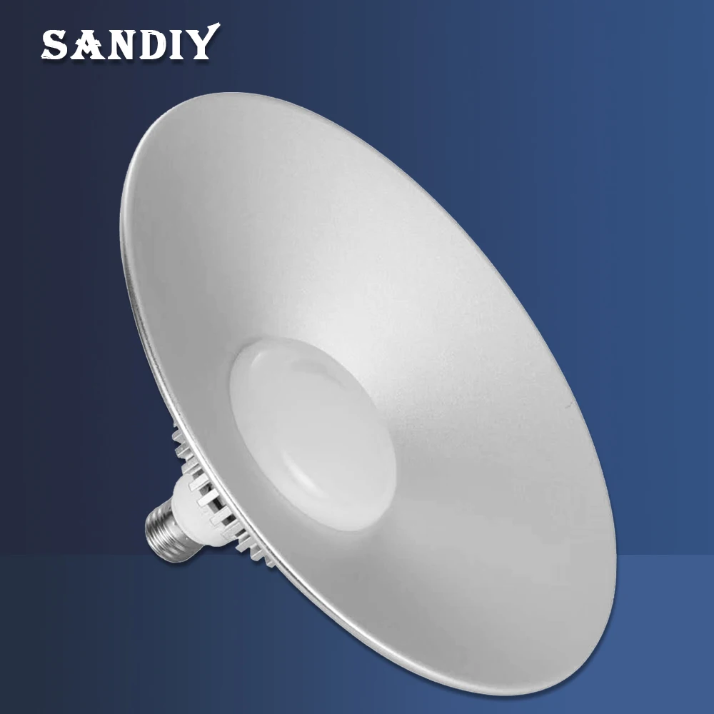 E27 100W LED Warehouse Workshop Big Shopping Mall High Lighting Lamp 50W 80W Industrial and Mining Lamp Factory Lighting