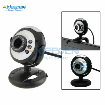 

USB 2.0 Rotatable Computer Webcam 50 Mega Pixel HD PC Camera With Microphone For Skype Facebook Twitter Viber