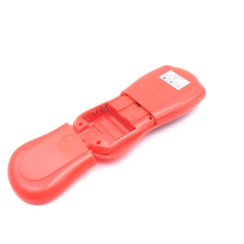 B1329 RED dual channels electric tens therapy pulse massager with 8pcs gel electrode pad (6)