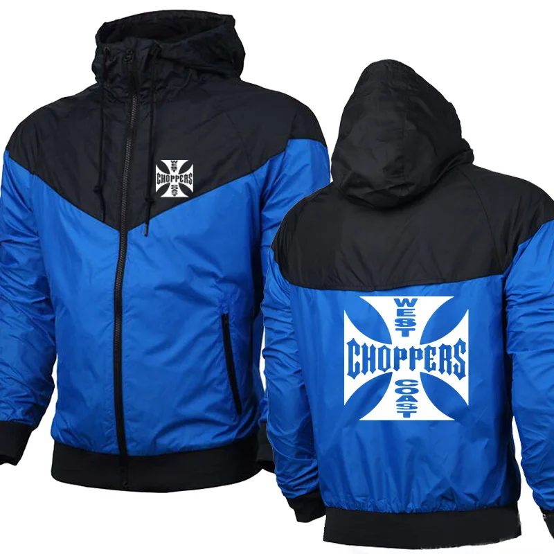 Унисекс Новинка весна осень мужские толстовки West Coast Choppers уличная хлопковая
