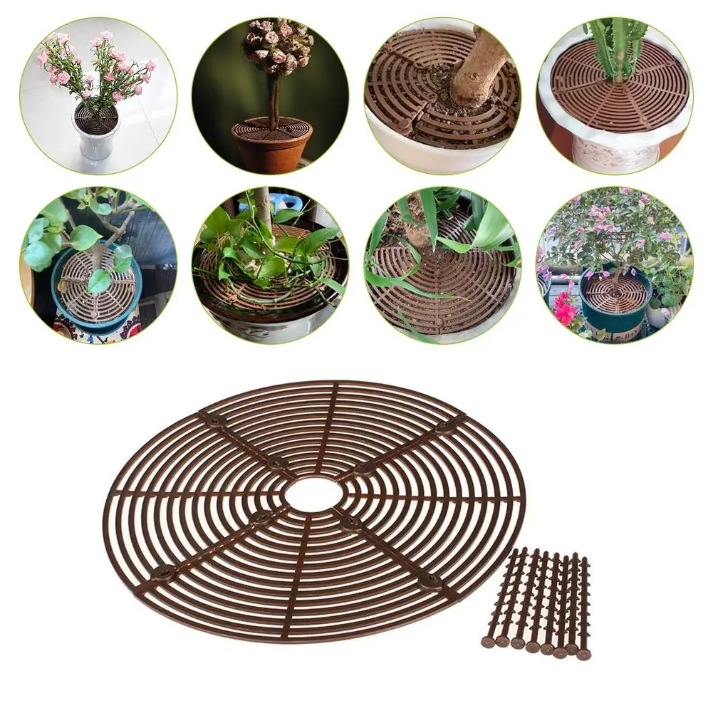 1pc Plant Pot Grid Flower Pot Cover Flower Protection Accessories
