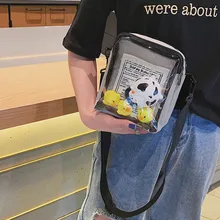 Женская сумка-мессенджер, Новое поступление, модная, тканевая, с милым рисунком, детская квадратная сумка, сумки через плечо,, сумки-мессенджеры
