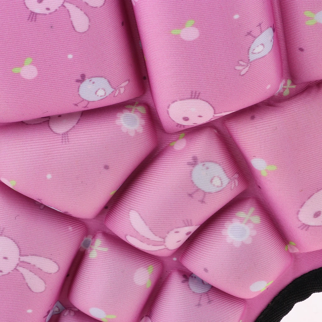 Kids EVA Paded Short Pants 3D Protection Hip Butt Protective Gear Adjustable Strap Waist Guard Impact Pad for Ski Ice Skating 