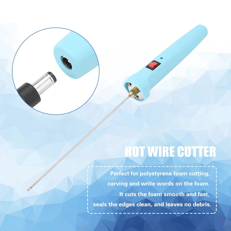 Foam Cutter 24W 20Cm Electric Foam Polystyrene Cutting Machine Pen 110-250V Portable Styrofoam Cutting Tools Eu Plug