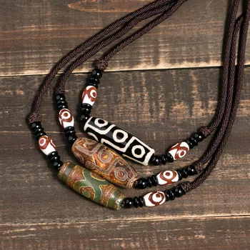 

Agate all-match pendant necklace
