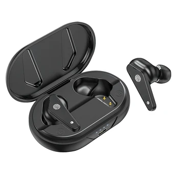 

Wireless Contact Bluetooth Earphones Charging Case Sport Waterproof Noise Reducton Headsets with Microphone Wireless 5.0