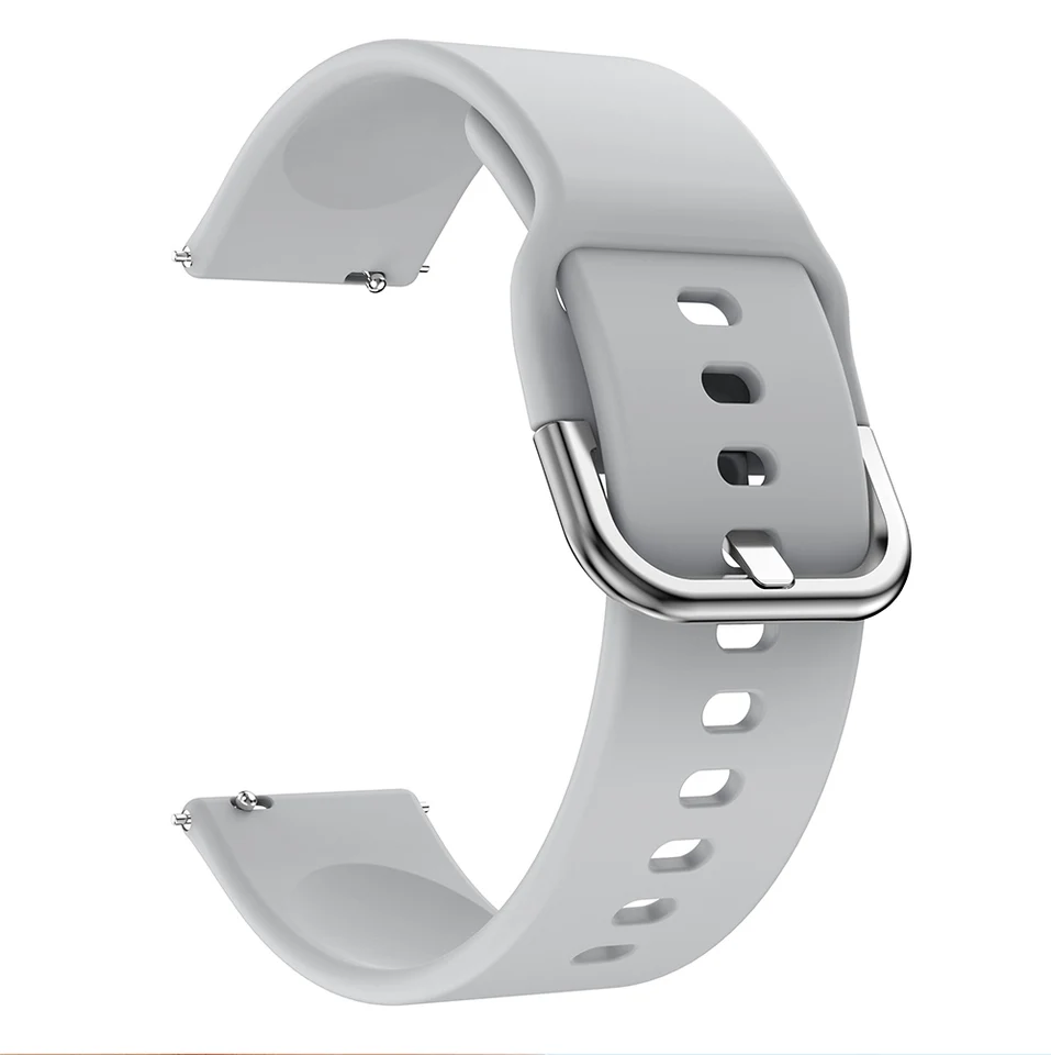 Cinturino In Silicone Per Amazfit GTR 4/3/Pro/2e/Stratos 3 - 22mm, Regolabile, Morbido, Per Bambino/Adulto