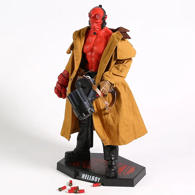 Hellboy Devil 1/12 масштаб BJD совместный подвижный с настоящей тканью ПВХ фигурка модель игрушки