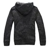 Jacket Men Thick Velvet Hooded Fur Jackets Mens Winter Padded Casual Knitted Sweater Cardigan Coats Outwear Sweatshirts Parkas ► Photo 3/6