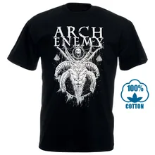 Arch Enemy рогатая Коза рубашка s m l Xl Xxl Officl Death Metal футболка Группа Футболка