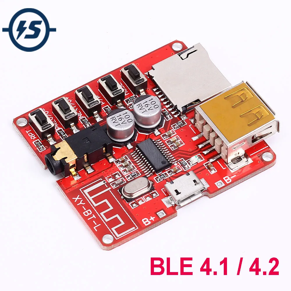 Беспроводная плата Bluetooth MP3 декодера 3 7 5 в BLE 4 1/4 2 печатная модуль декодирования
